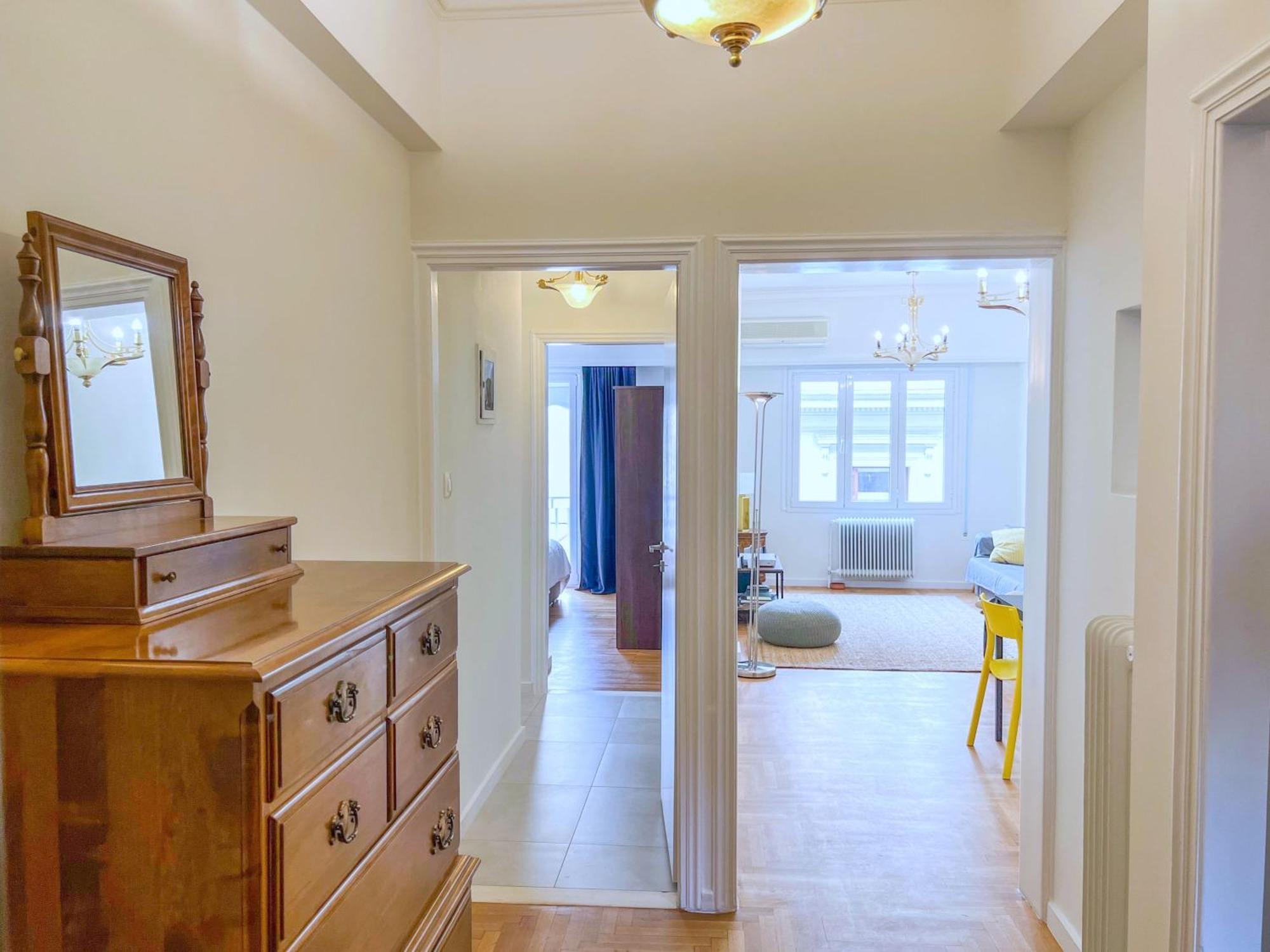 אתונה Family Two Bedroom Apartment Benaki מראה חיצוני תמונה