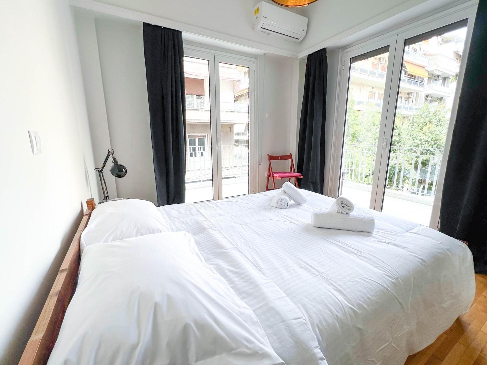 אתונה Family Two Bedroom Apartment Benaki מראה חיצוני תמונה