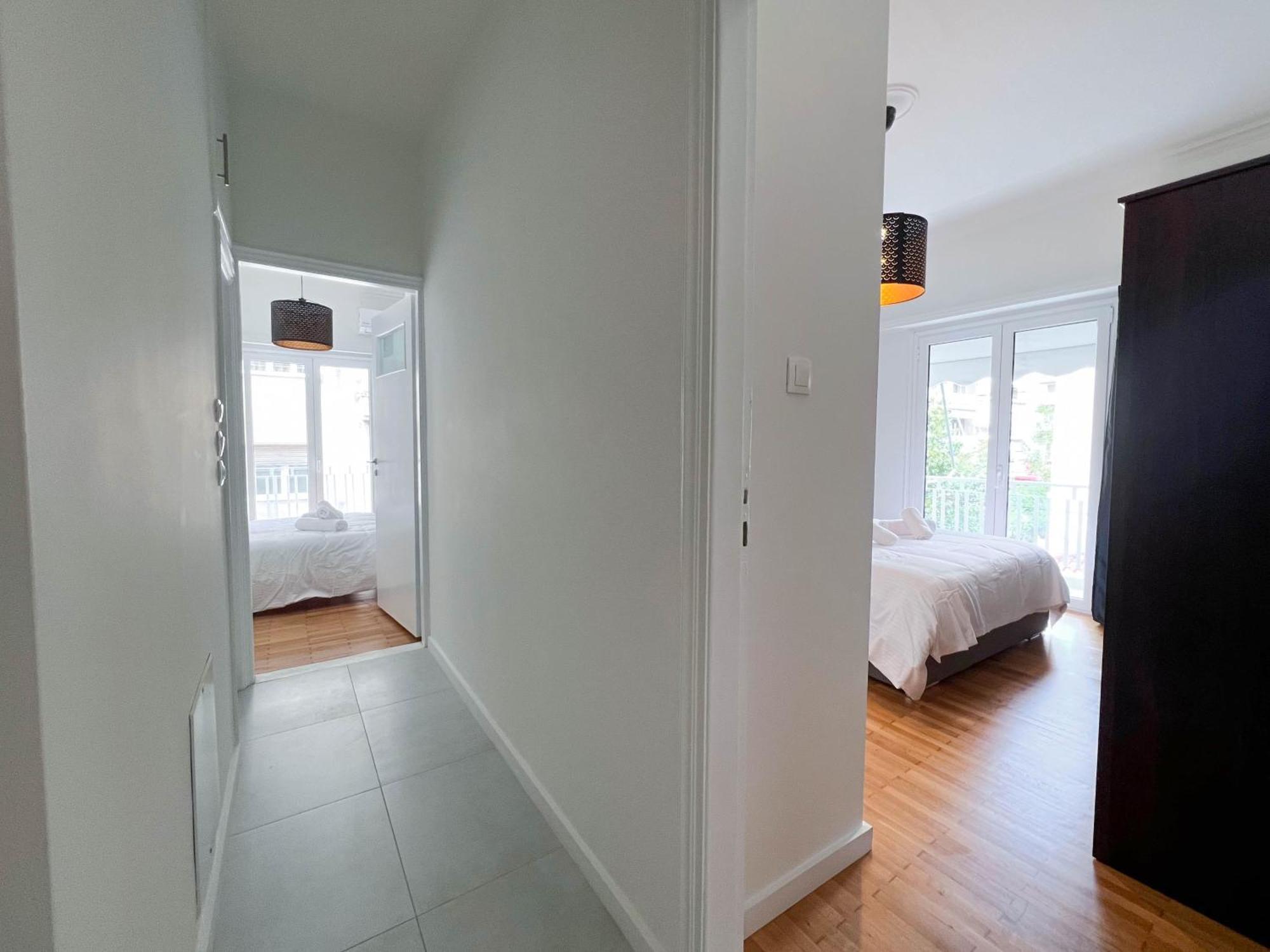 אתונה Family Two Bedroom Apartment Benaki מראה חיצוני תמונה