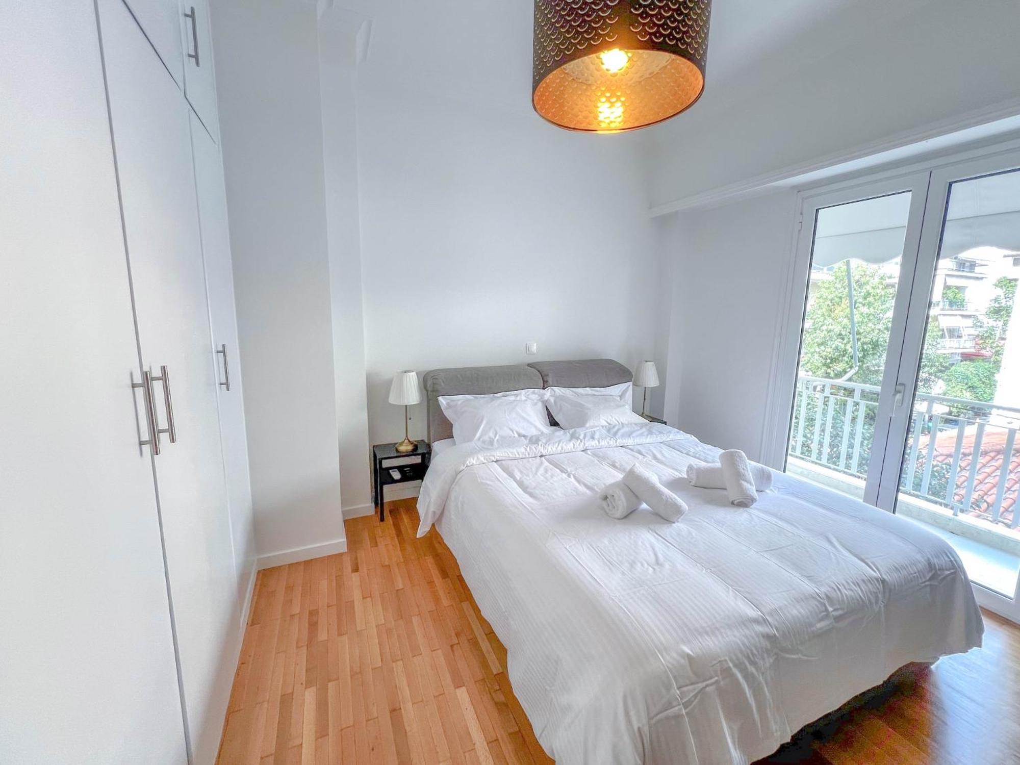 אתונה Family Two Bedroom Apartment Benaki מראה חיצוני תמונה