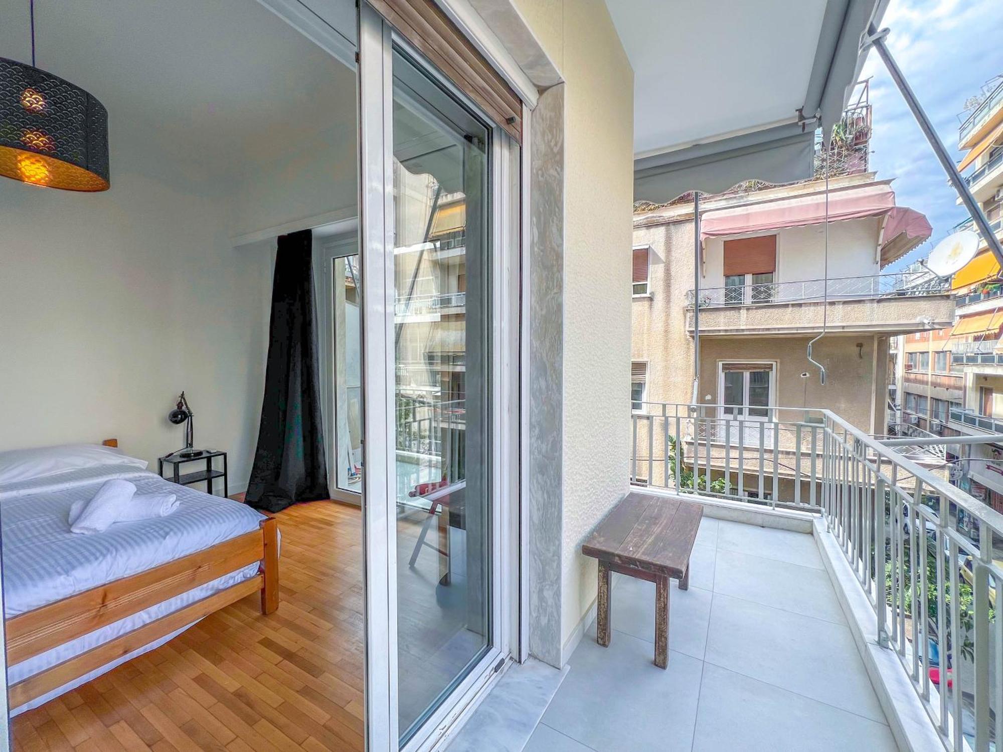 אתונה Family Two Bedroom Apartment Benaki מראה חיצוני תמונה